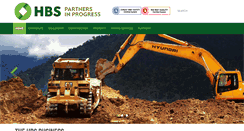 Desktop Screenshot of hbsmachinery.com